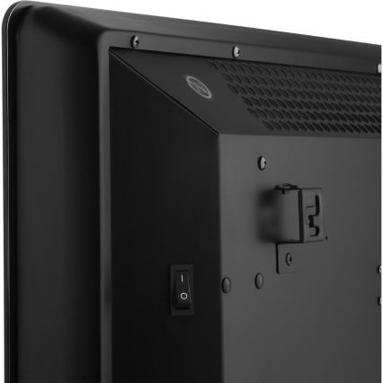 Sencor - Έξυπνος ηλεκτρικός θερμαντήρας/κονβέκτορας 1200/2400W/230V IP24 Wi-Fi μαύρος