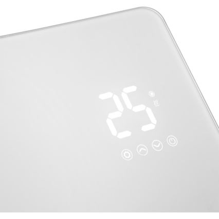 Sencor - Έξυπνος ηλεκτρικός θερμαντήρας/κονβέκτορας 1200/2400W/230V IP24 Wi‑Fi λευκός