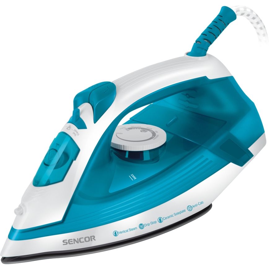 Sencor - Ατμοσίδερο 2000W/230V μπλε/λευκό