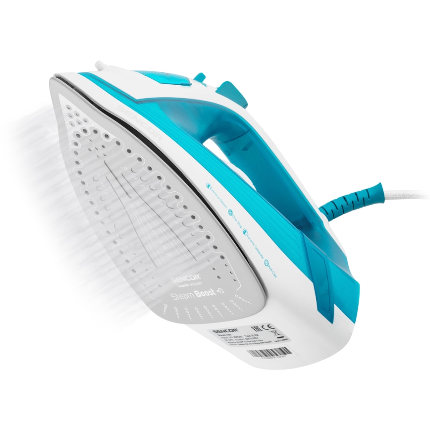 Sencor - Ατμοσίδερο 2000W/230V μπλε/λευκό