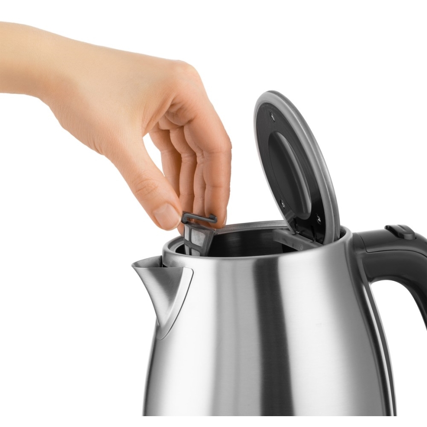 Sencor - Βραστήρας με θερμορύθμιση 1,7 l 2200W/230V από ανοξείδωτο ατσάλι