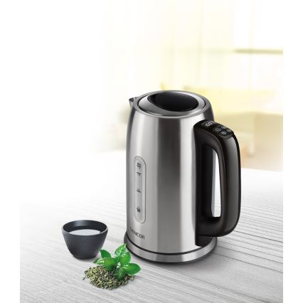 Sencor - Βραστήρας με θερμορύθμιση 1,7 l 2400W/230V