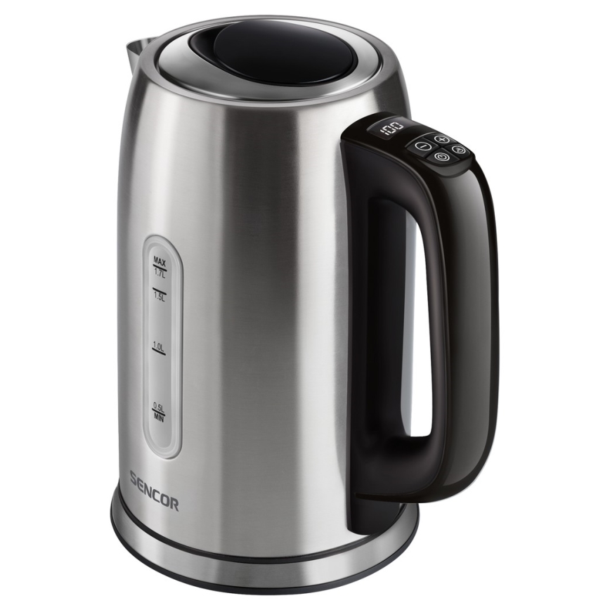 Sencor - Βραστήρας με θερμορύθμιση 1,7 l 2400W/230V