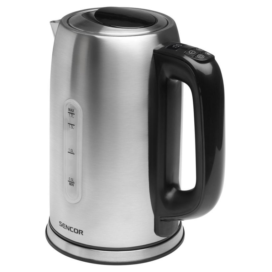 Sencor - Βραστήρας με θερμορύθμιση 1,7 l 2400W/230V