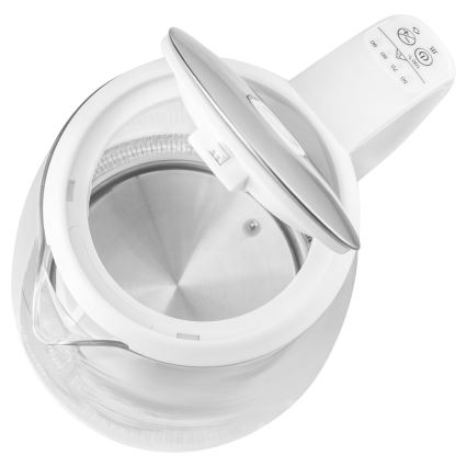 Sencor - Βραστήρας με θερμορύθμιση 2 l 2200W/230V λευκό