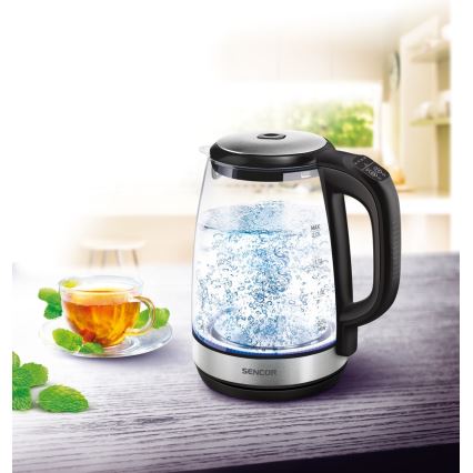 Sencor - Βραστήρας με θερμορύθμιση 2 l 2200W/230V