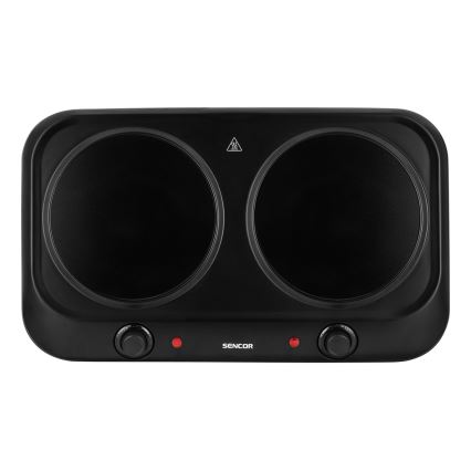 Sencor - Διπλή επιτραπέζια κεραμική εστία 2400W/230V