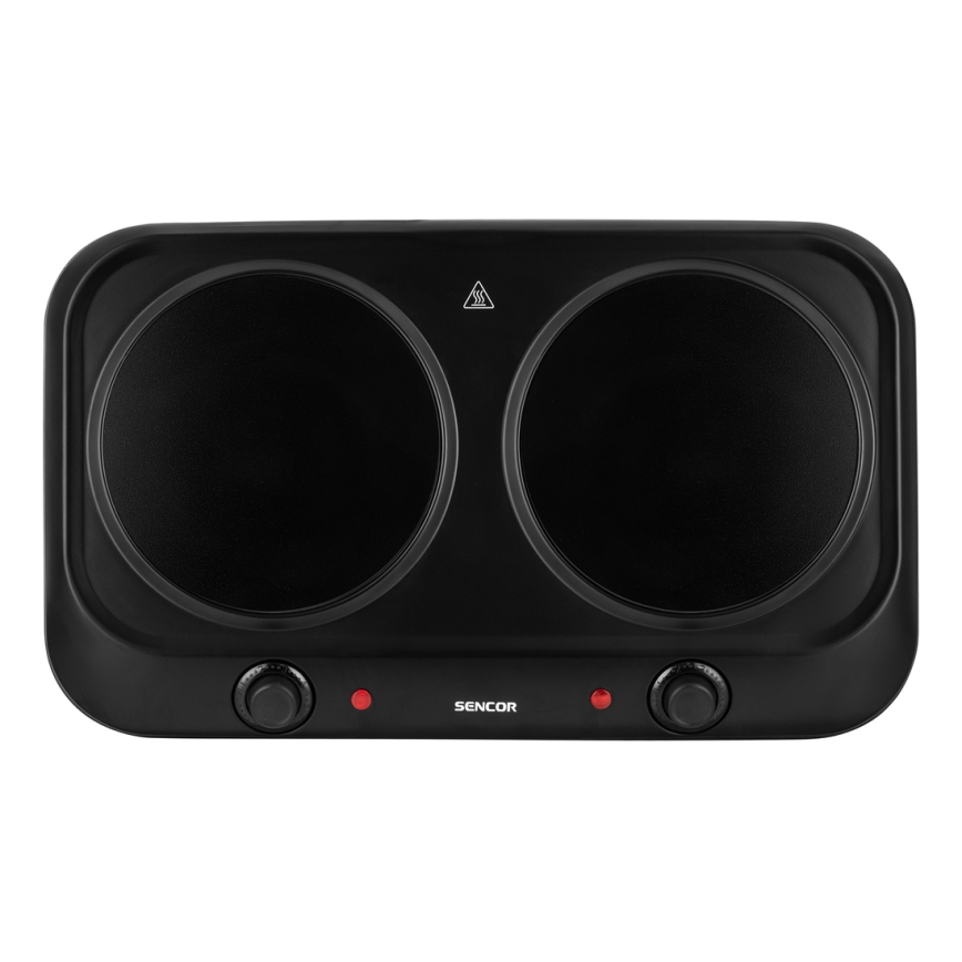 Sencor - Διπλή επιτραπέζια κεραμική εστία 2400W/230V