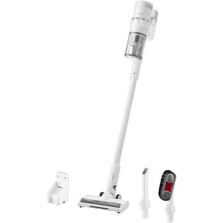Sencor - Επαναφορτιζόμενη Σκούπα Stick 2σε1 250W/2200 mAh λευκό