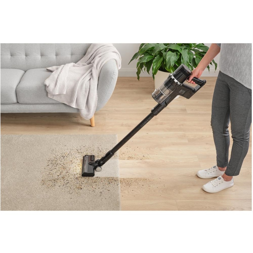 Sencor - Επαναφορτιζόμενη Σκούπα Stick 2σε1 250W/2200 mAh μαύρο