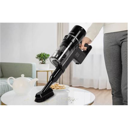 Sencor - Επαναφορτιζόμενη Σκούπα Stick 2σε1 250W/2200 mAh μαύρο