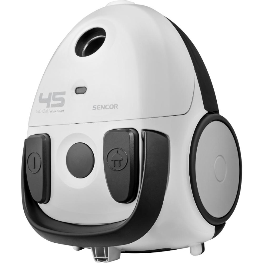 Sencor - Ηλεκτρική σκούπα με σακούλα 1,5 l 850W/230V λευκό