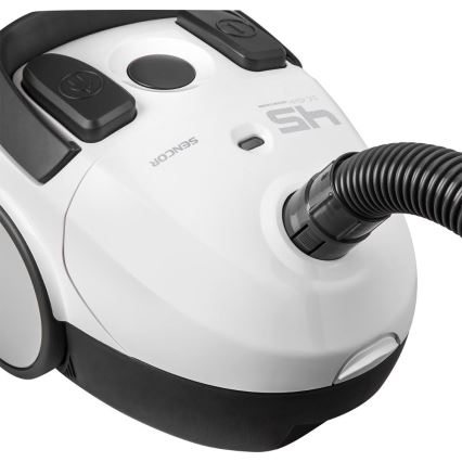 Sencor - Ηλεκτρική σκούπα με σακούλα 1,5 l 850W/230V λευκό