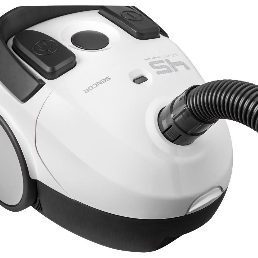 Sencor - Ηλεκτρική σκούπα με σακούλα 1,5 l 850W/230V λευκό