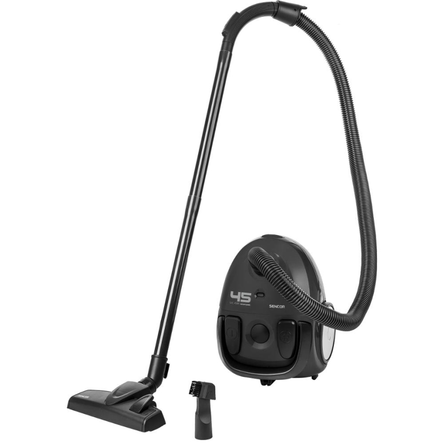 Sencor - Ηλεκτρική σκούπα με σακούλα 1,5 l 850W/230V μαύρο