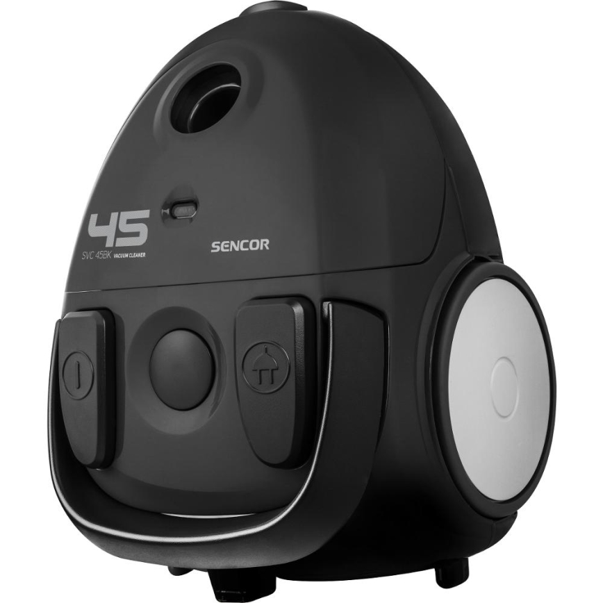 Sencor - Ηλεκτρική σκούπα με σακούλα 1,5 l 850W/230V μαύρο