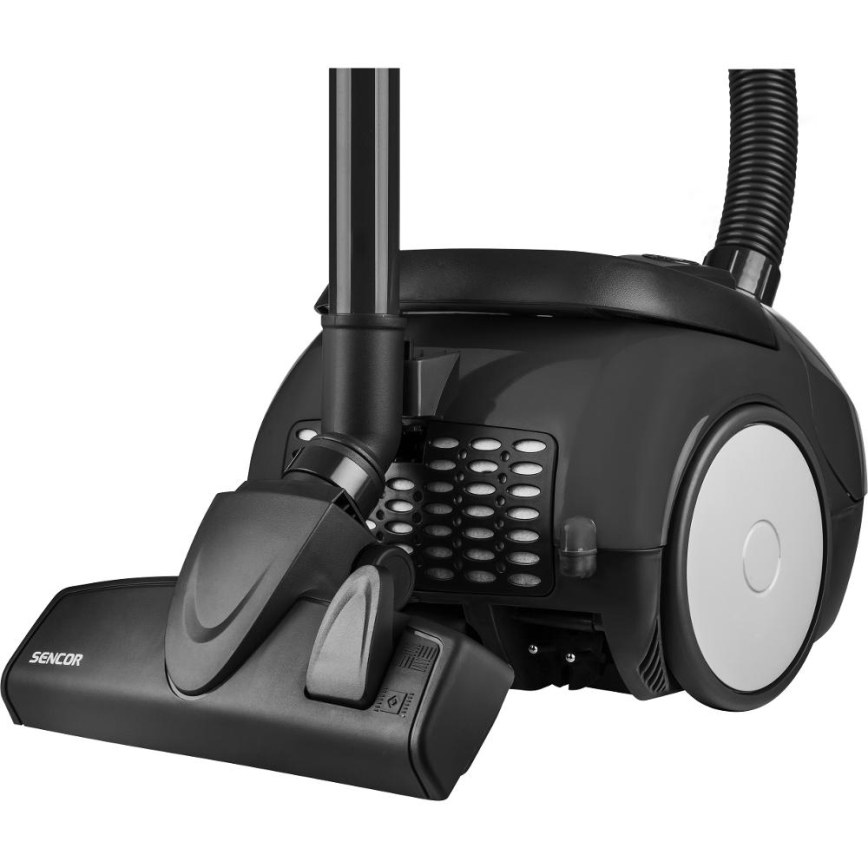 Sencor - Ηλεκτρική σκούπα με σακούλα 1,5 l 850W/230V μαύρο