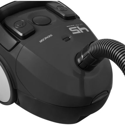Sencor - Ηλεκτρική σκούπα με σακούλα 1,5 l 850W/230V μαύρο