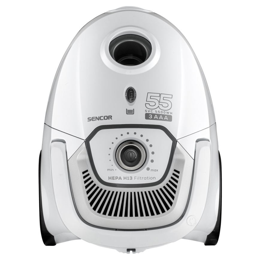 Sencor - Ηλεκτρική σκούπα με σακούλα 2 l 700W/230V λευκό