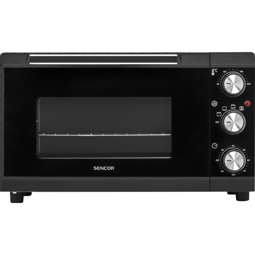 Sencor - Ηλεκτρικός φούρνος 20 l 1650W/230V μαύρο
