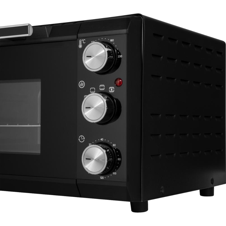 Sencor - Ηλεκτρικός φούρνος 20 l 1650W/230V μαύρο