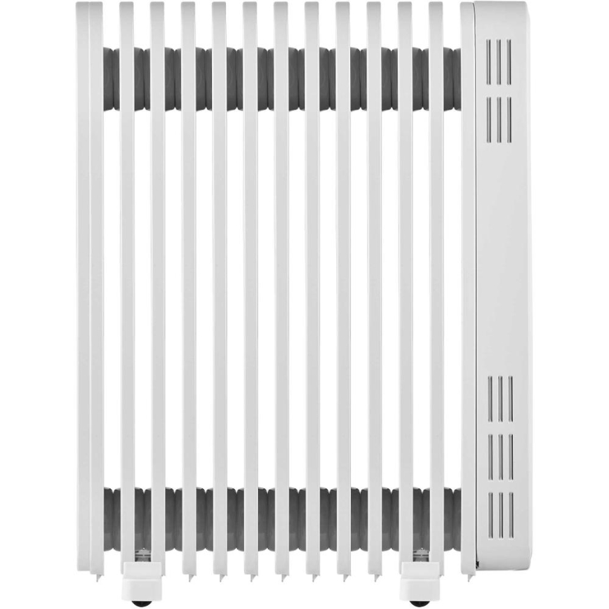 Sencor - Θερμαντήρας λαδιού με 13 στοιχεία 1000/2500W/230V, λευκός + τηλεχειριστήριο