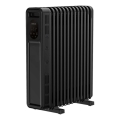 Sencor - Θερμαντήρας λαδιού με 13 πτερύγια 1000/2500W/230V μαύρος + τηλεχειριστήριο