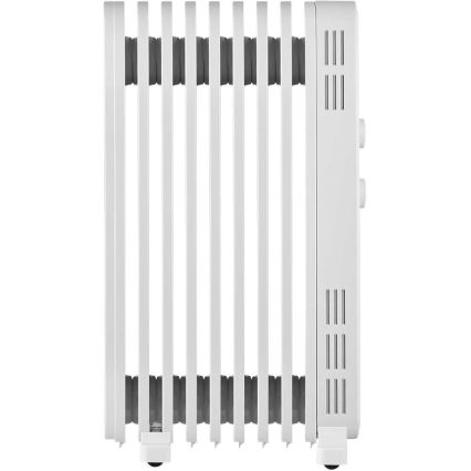 Sencor - Θερμαντήρας λαδιού με 9 φέτες 800/1200/2000W/230V λευκό
