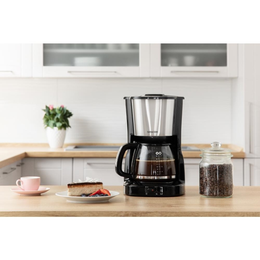 Sencor - Καφετιέρα φίλτρου 1,25 l 1000W/230V