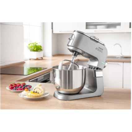 Sencor - Κουζινομηχανή με ανοξείδωτο μπολ 1700W/230V ματ χρώμιο