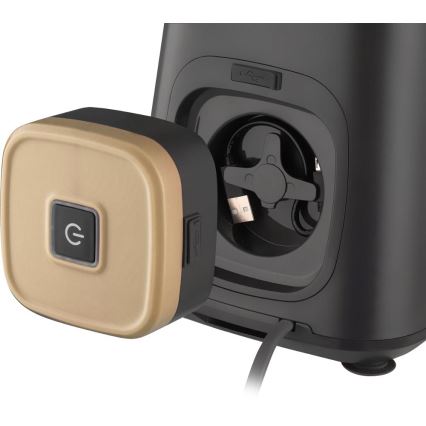 Sencor - Μπλέντερ κενού αέρος 1500W/230V χρυσαφί