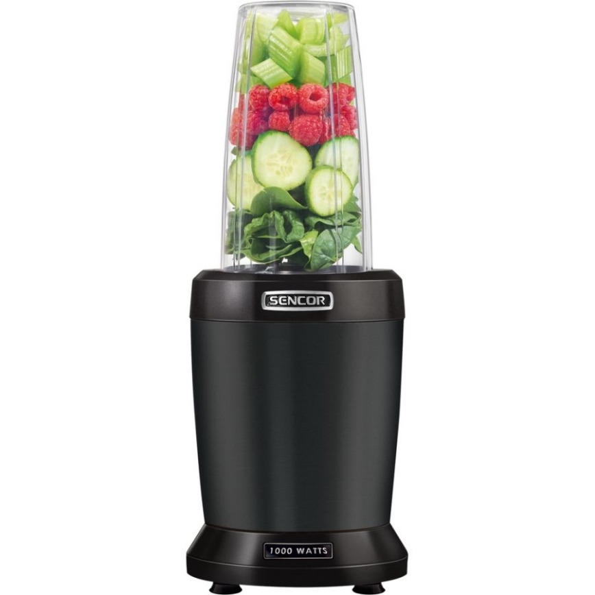 Sencor - Μπλέντερ Nutri Smoothie 1000W/230V μαύρο