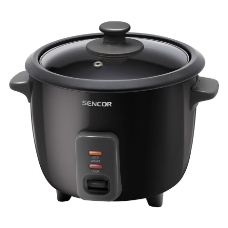 Sencor - Μάγειρας ρυζιού 300W/230V 0,6l μαύρο