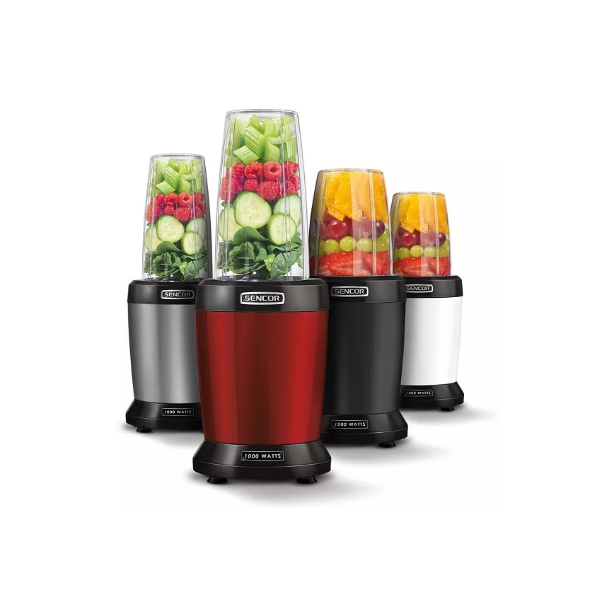 Sencor - Μπλέντερ Nutri Smoothie 1000W/230V κόκκινο