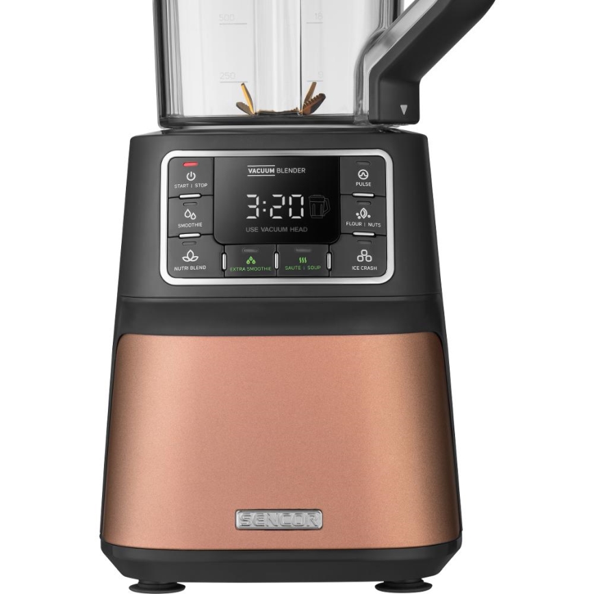 Sencor - Μπλέντερ κενού αέρος 1500W/230V χαλκός