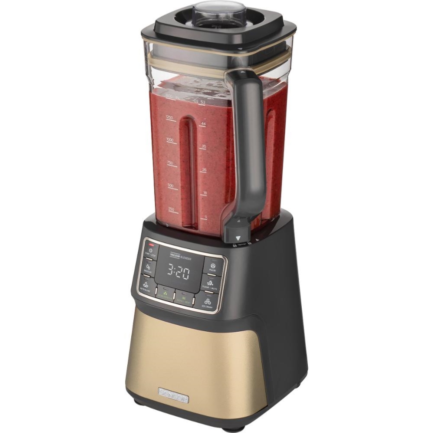Sencor - Μπλέντερ κενού αέρος 1500W/230V χρυσαφί