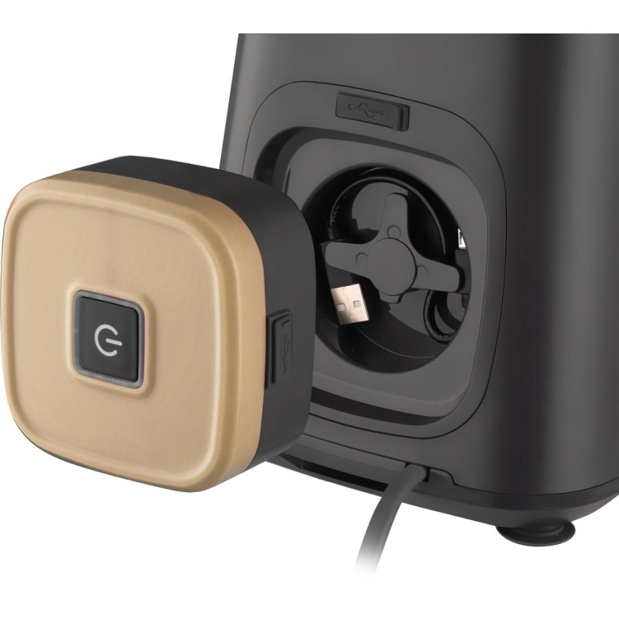Sencor - Μπλέντερ κενού αέρος 1500W/230V χρυσαφί
