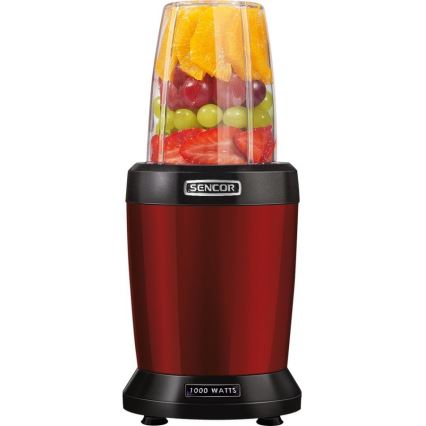 Sencor - Μπλέντερ Νutri Smoothie 1000W/230V κόκκινο