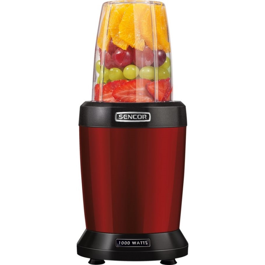 Sencor - Μπλέντερ Νutri Smoothie 1000W/230V κόκκινο