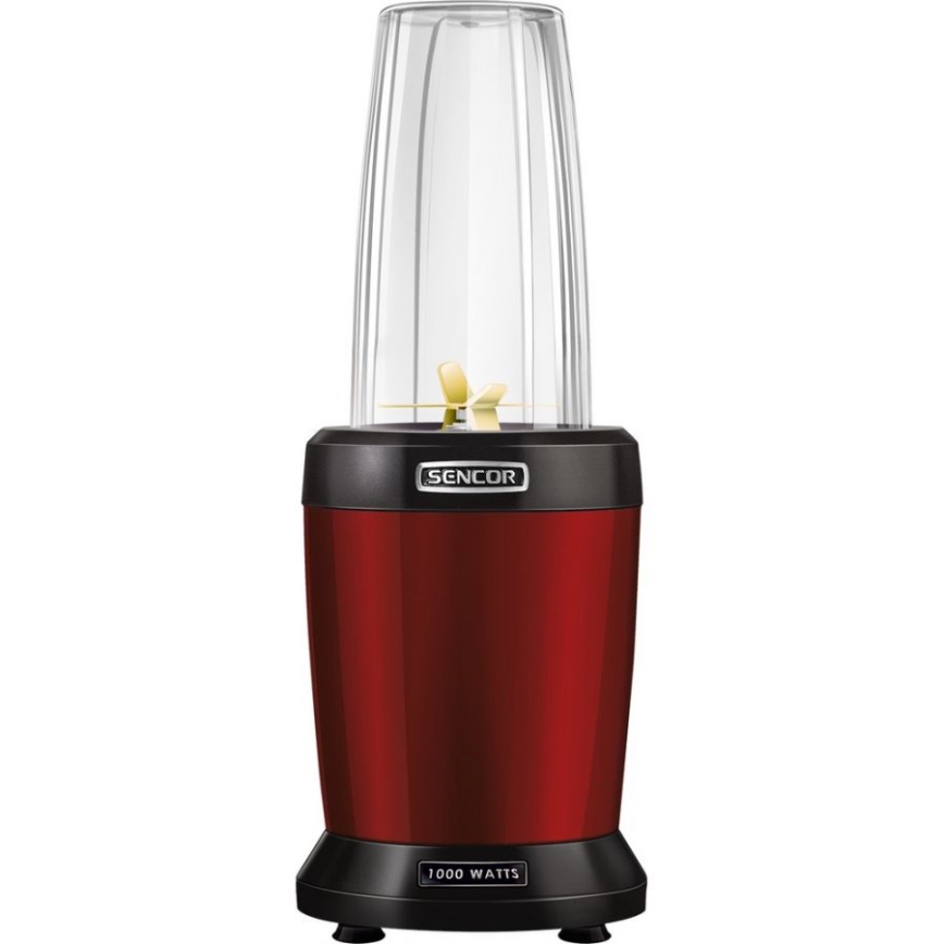 Sencor - Μπλέντερ Νutri Smoothie 1000W/230V κόκκινο