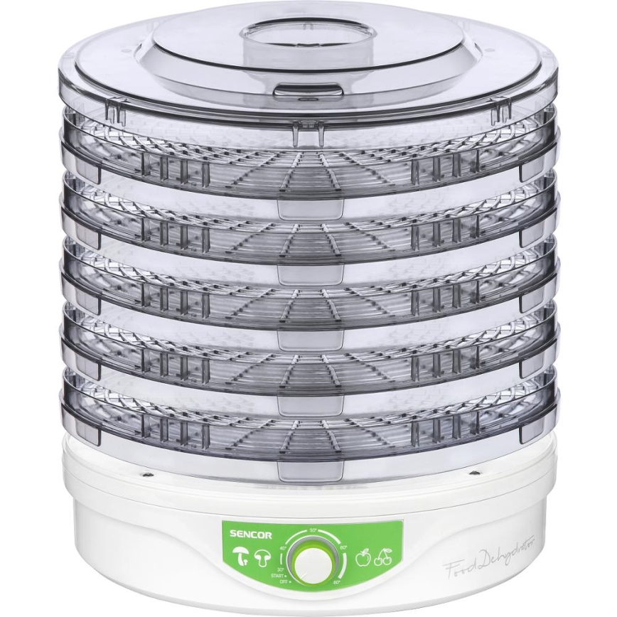 Sencor - Ξηραντήρας τροφίμων με θερμορύθμιση 250W/230V