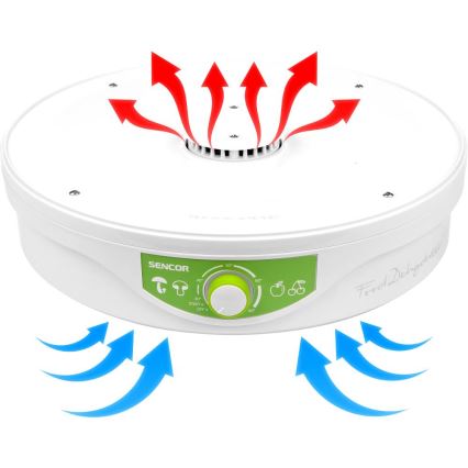 Sencor - Ξηραντήρας τροφίμων με θερμορύθμιση 250W/230V
