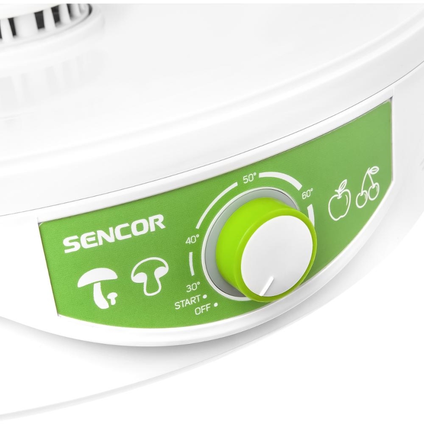 Sencor - Ξηραντήρας τροφίμων με θερμορύθμιση 250W/230V