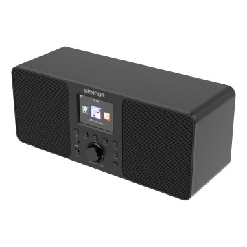 Sencor - Ραδιόφωνο ρεύματος 20W/5V Wi-Fi + τηλεχειριστήριο