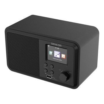 Sencor - Ραδιόφωνο ρεύματος 4W/5V Wi-Fi + τηλεχειριστήριο
