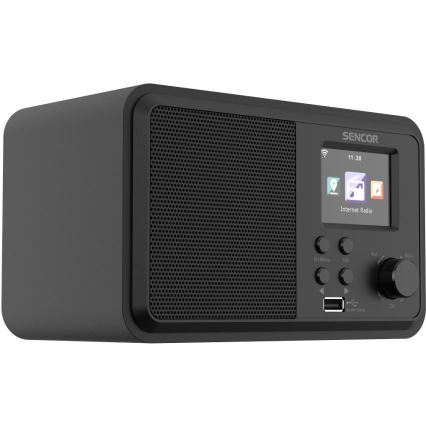 Sencor - Ραδιόφωνο ρεύματος 4W/5V Wi-Fi + τηλεχειριστήριο