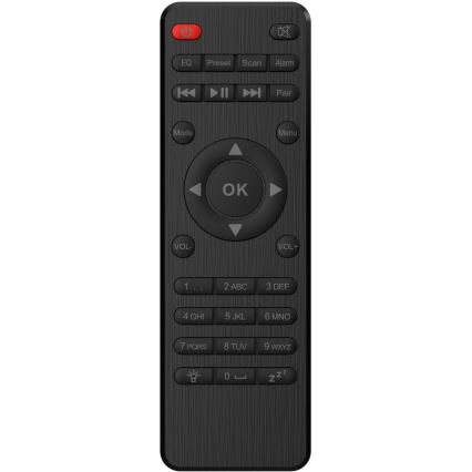 Sencor - Ραδιόφωνο ρεύματος 4W/5V Wi-Fi + τηλεχειριστήριο
