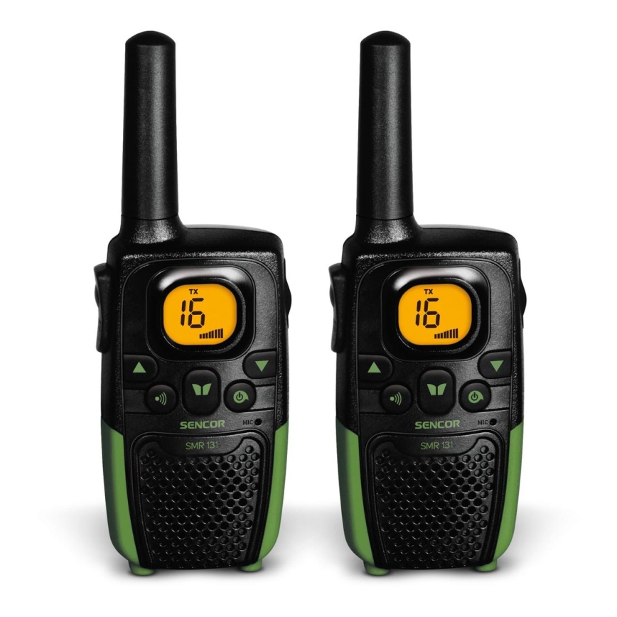 Sencor - ΣΕΤ 2x Walkie-talkie 3xAAA εμβέλεια 7 km