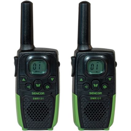 Sencor - ΣΕΤ 2x Walkie-talkie 3xAAA εμβέλεια 7 km