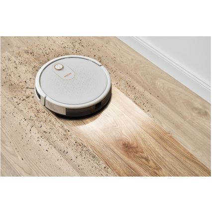 Sencor - Σκούπα ρομπότ με ένα mop 2σε1 28W/2600 mAh Wi-Fi λευκό + τηλεχειριστήριο